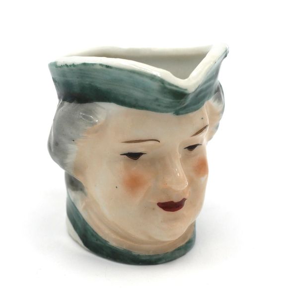 Vintage Hand Painted Japan Ceramic Pottery Collectible Toby Jugs Handle Lot of 7 - Picture 4 of 10